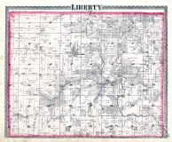 Liberty Township, Carbondale P.O., Warren County 1877